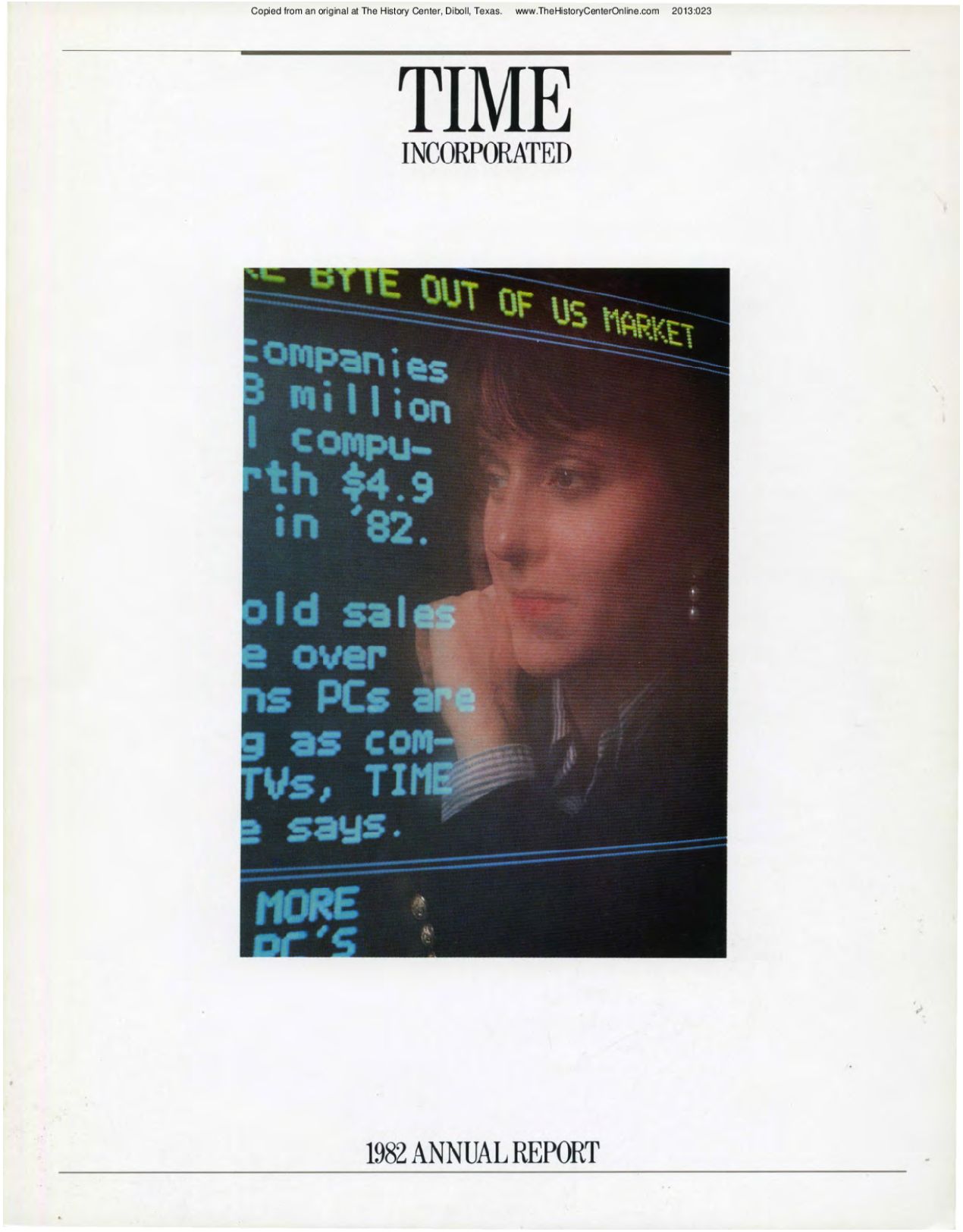 1982 Time, Inc./Temple-Eastex Annual Report