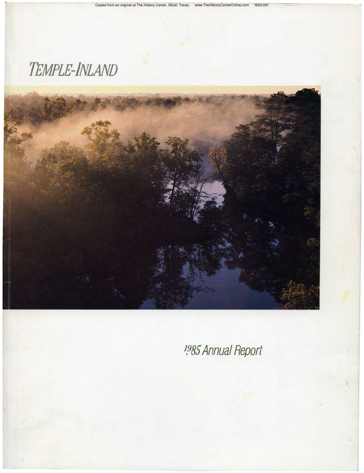 1985 Temple-Inland Annual Report