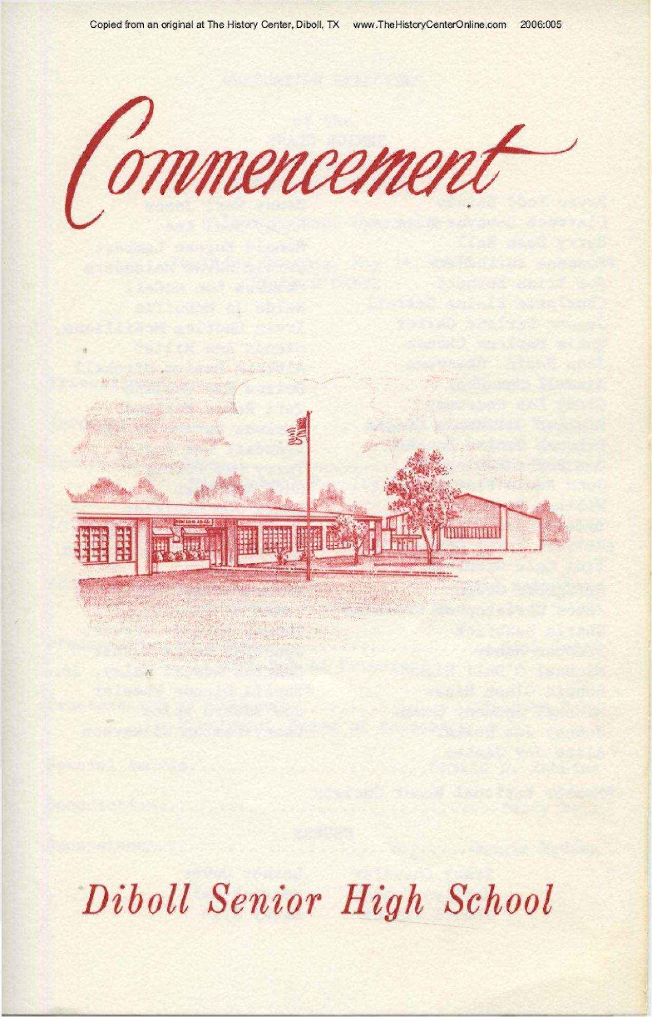 1979 Graduation Program