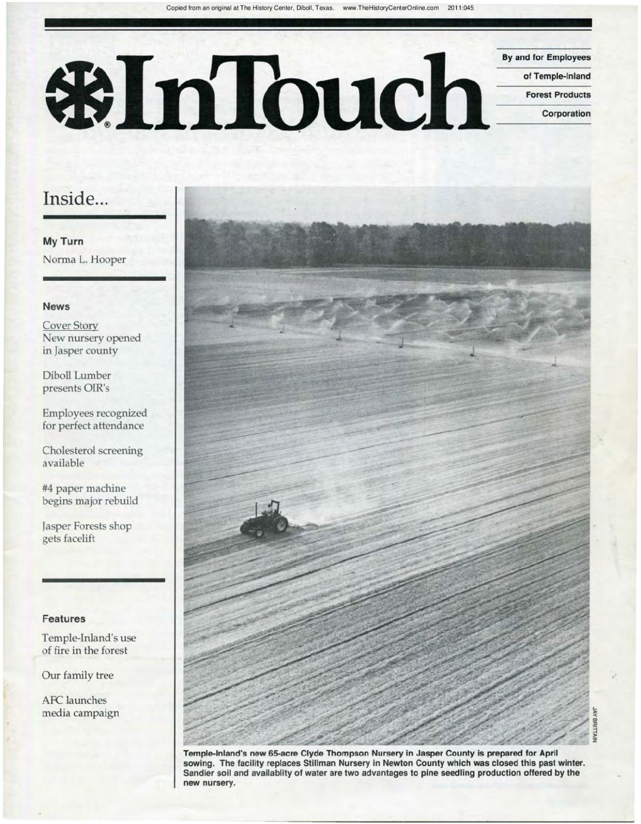 InTouch 1989 Vol6 No1