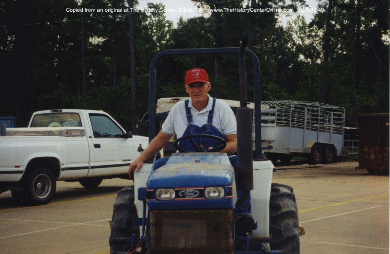 Teacher Jesse Bradford Tractor