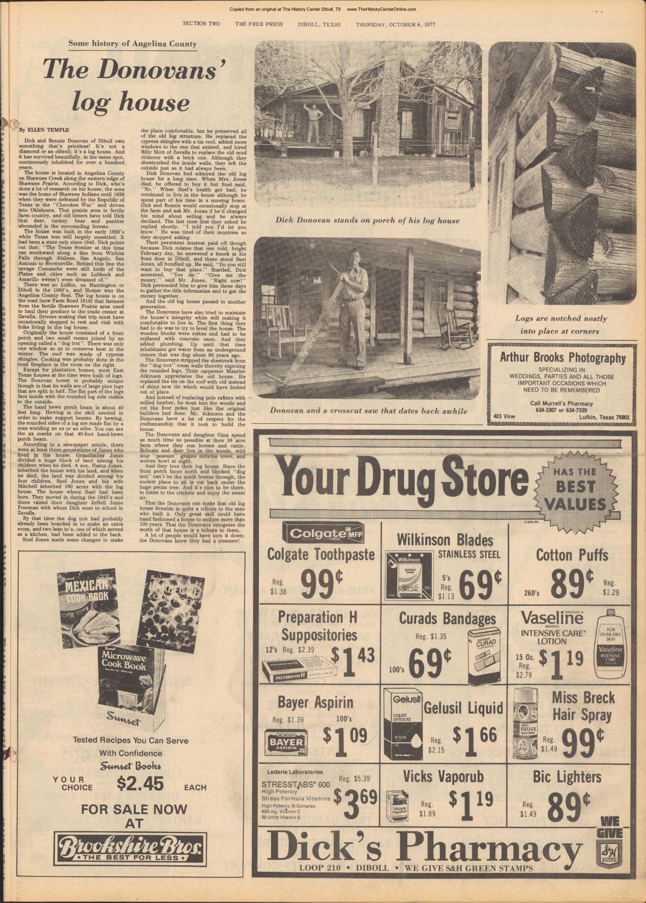 1977_10_06_Donovan Cabin