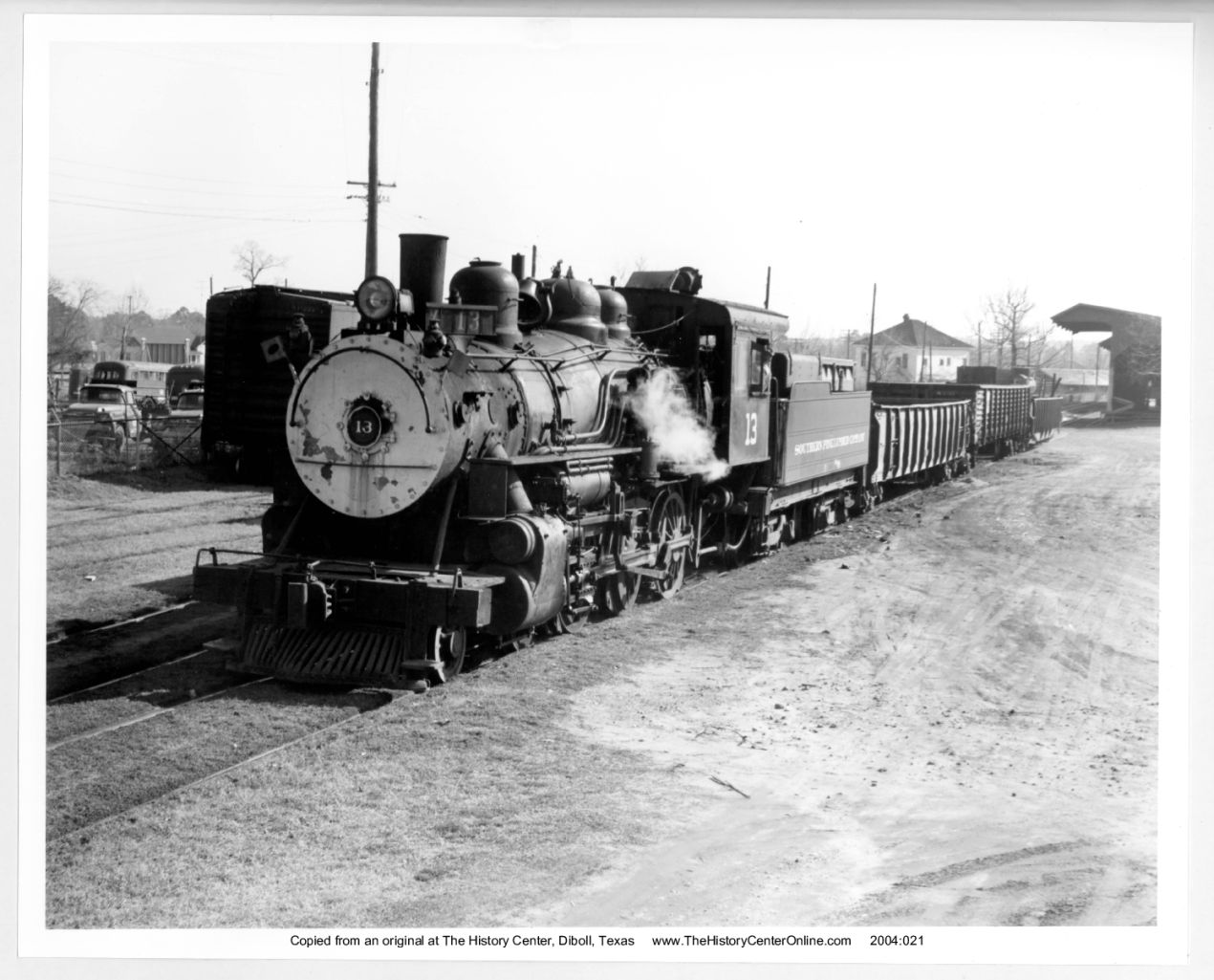 25 Southern Pine Lumber Company Engine 13, 1961-1962