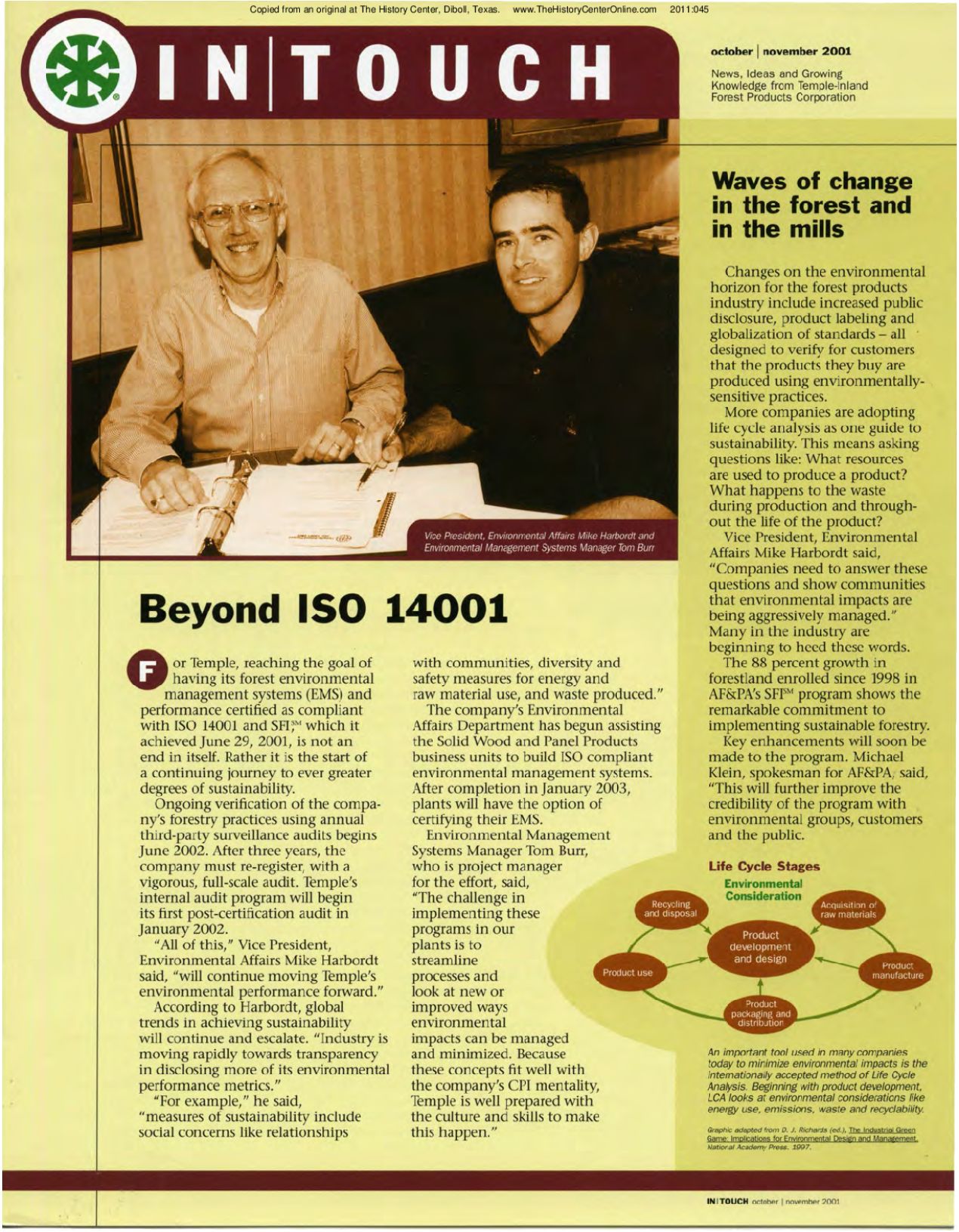 InTouch 2001 10 Oct Nov