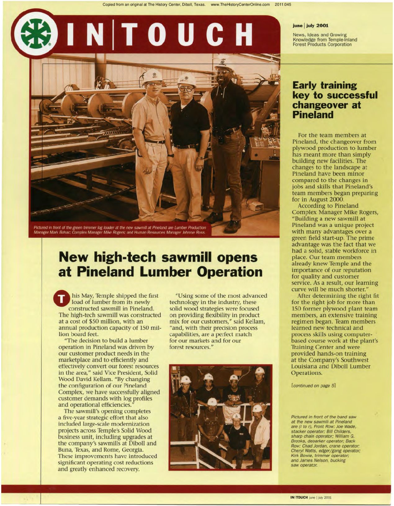 InTouch 2001 06 June July