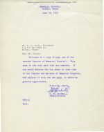 16 Memorial Hospital Charter Amendment 1951