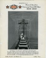 55 Bulletin 55, Universal Cut Off Saw
