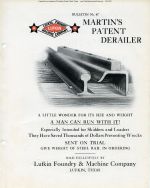 47 Bulletin 47, Martins Patent Derailer