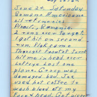 Gayle Cruthirds World War II Flight Log