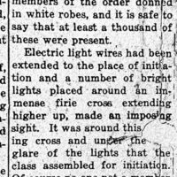The Ku Klux Klan in Angelina County, Lufkin, and Diboll, Texas During the Early 1920’s