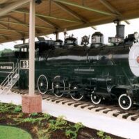 Outdoor Railroad Exhibit