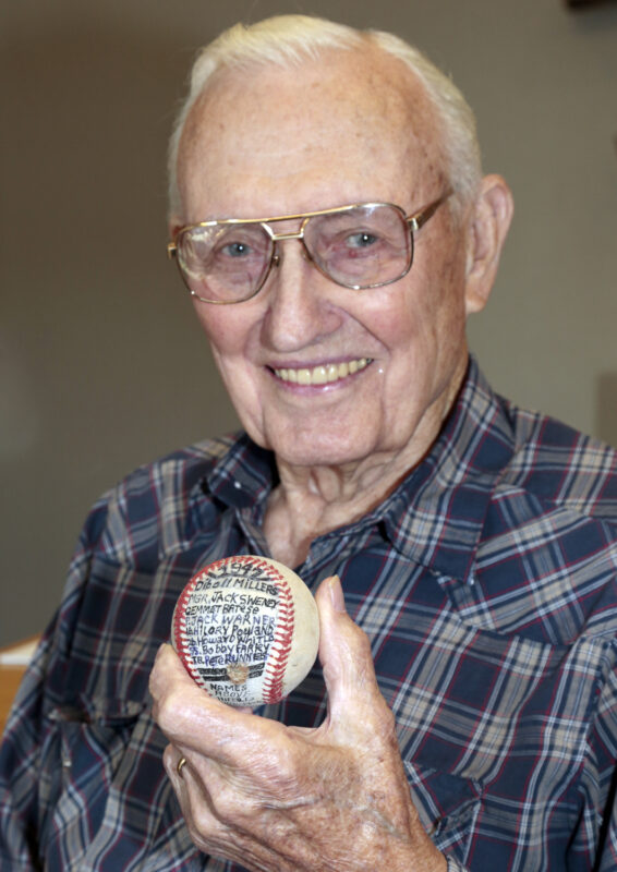  Jack Warner Donates Baseball
